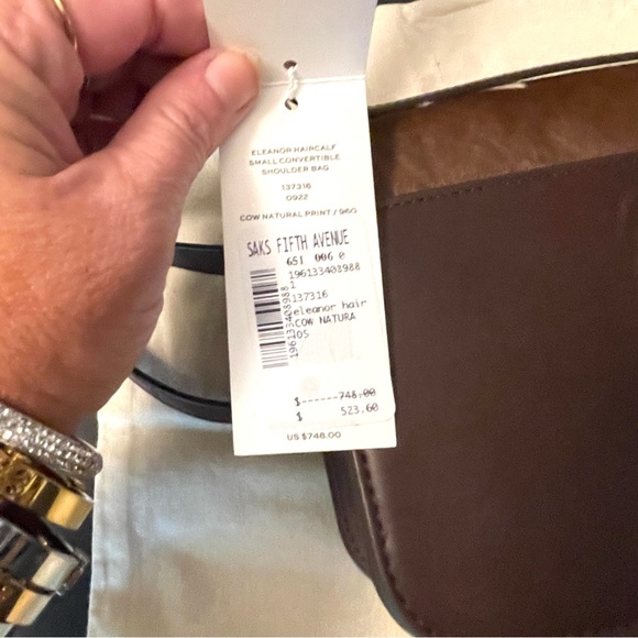 Tory Burch Bags Tory Burch Eleanor Haircalf Convertible Shoulder